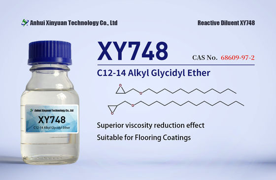 XY748 A  C12~14 Alkyl Glycidyl ethers Colorless Transparent Liquid  Low Volatility