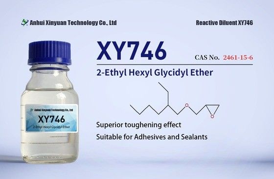 2-Этил-гексил-глицидил-эфиры XY746 XY746P CAS 2461-15-6, Клеивы, 100% твердое покрытие, ламинирование, инструментация, лекарственные добавки, химические промежуточные вещества для полимеров-присадков, краски с низким содержанием VOC